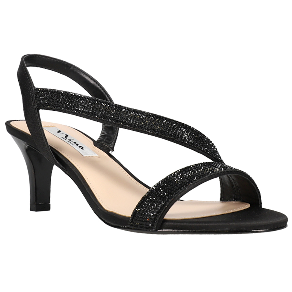 Nina black 2025 dress sandals