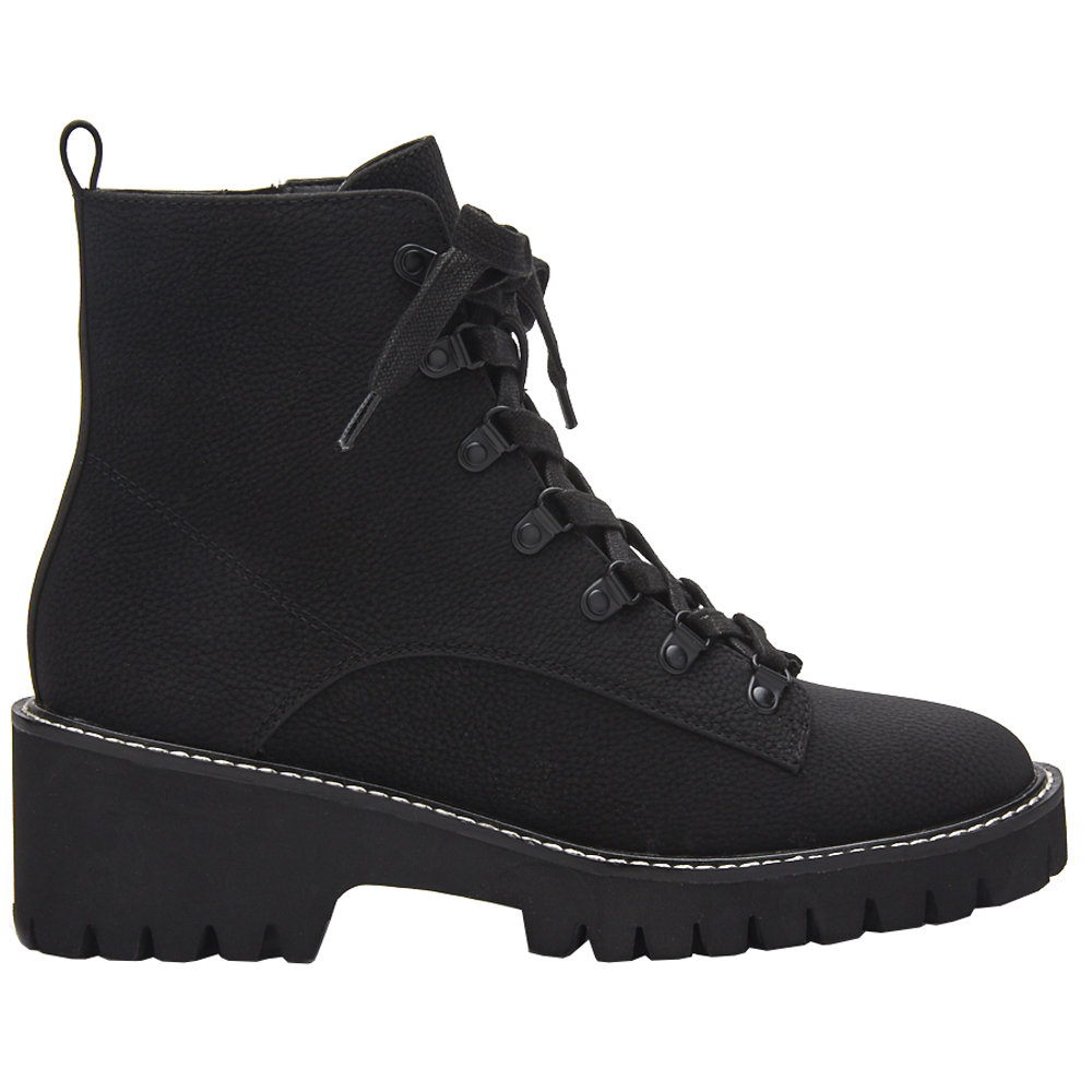 no lace combat boots