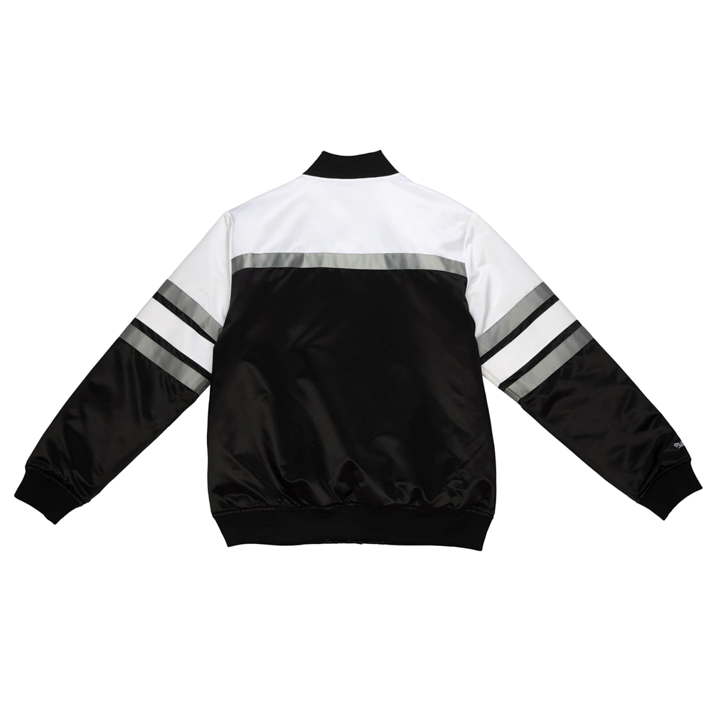 Mitchell & Ness Special Script Heavyweight Satin Football Jacket Mens Black  Casu