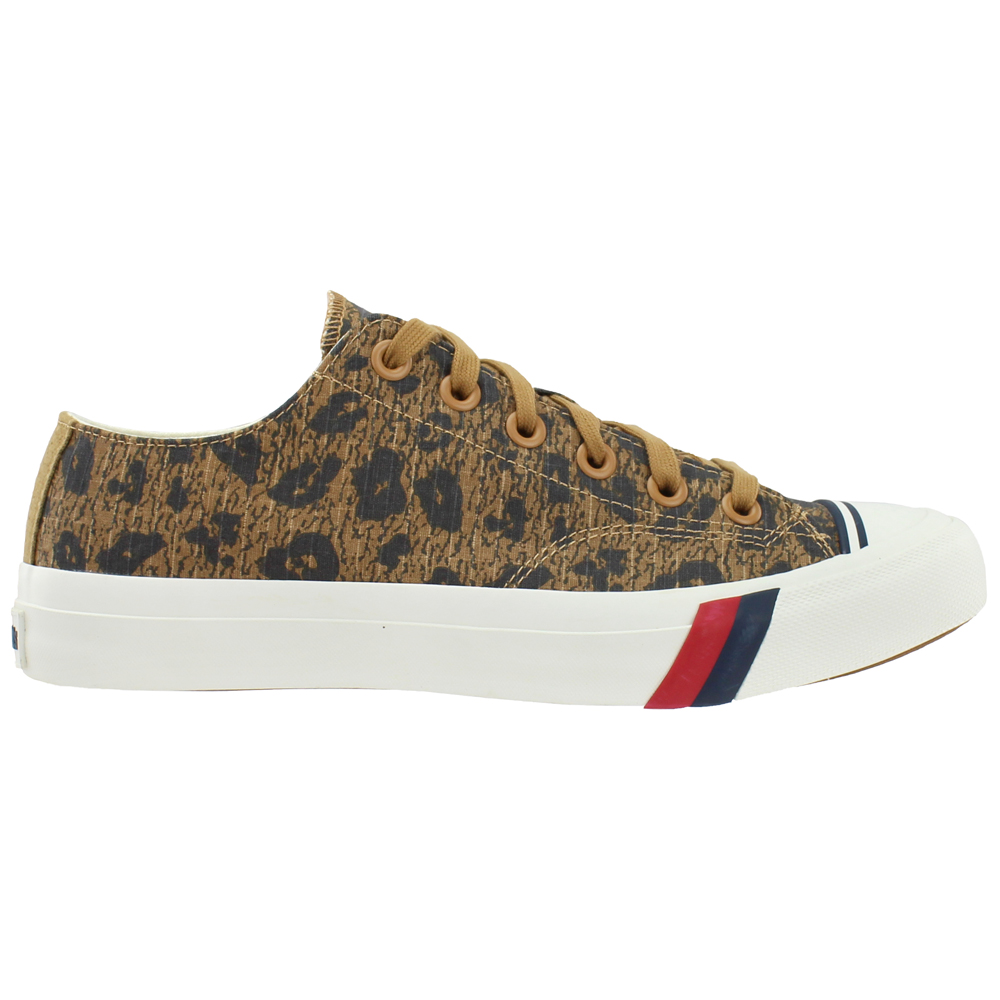 Deals on Pro-Keds Mens Royal Lo Ripstop Leopard Sneakers