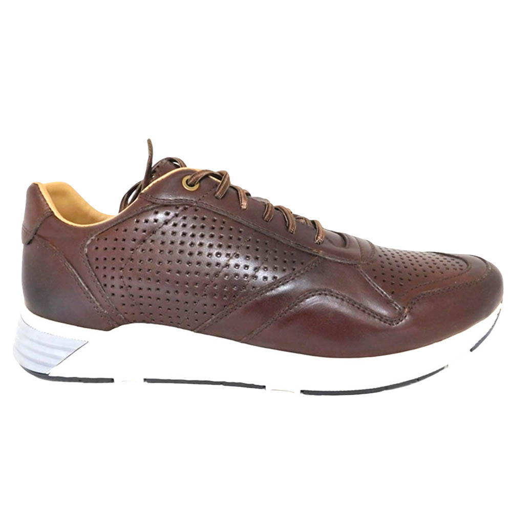 Деревенские асфальтовые низкие мужские коричневые кроссовки повседневная обувь R94920-245