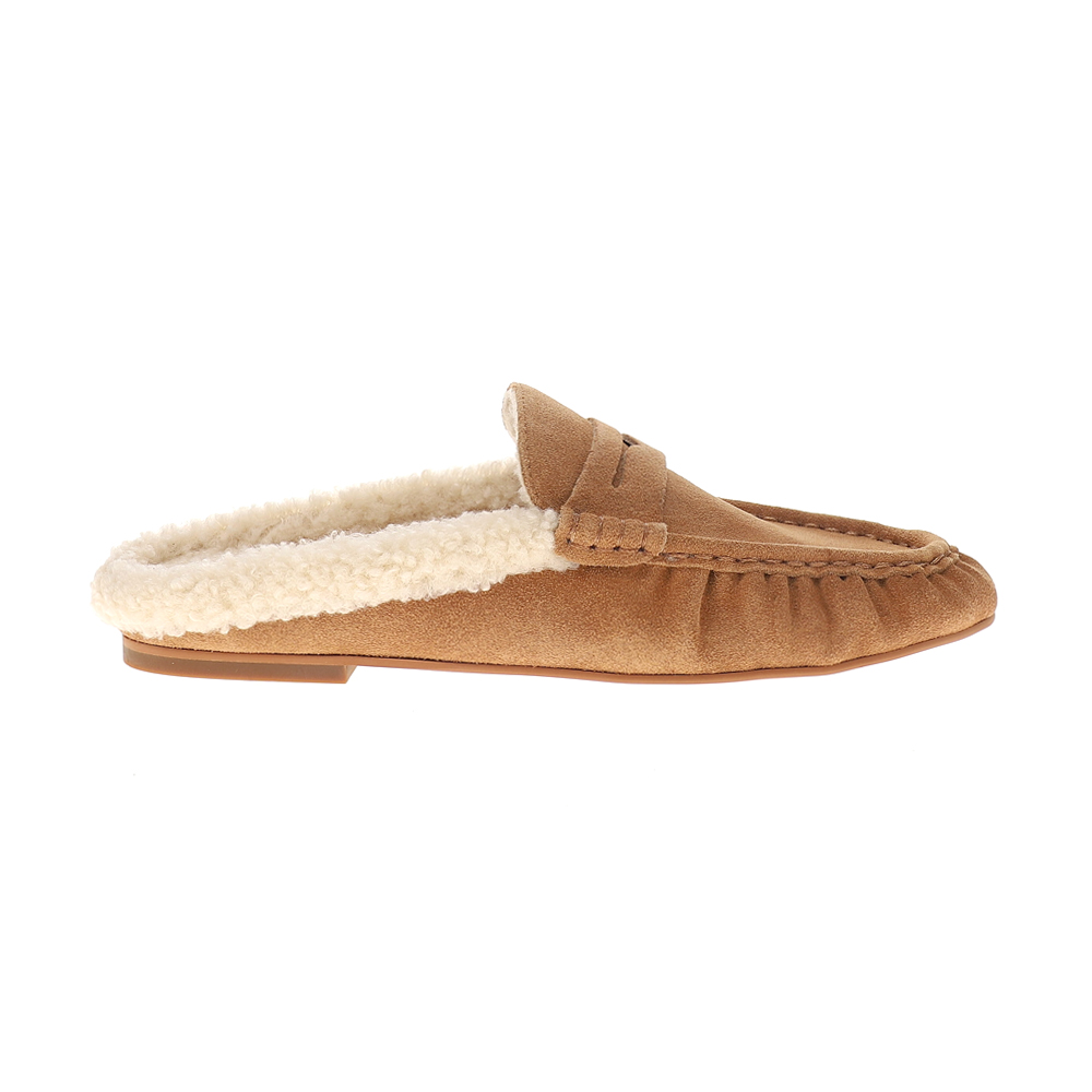 Steve Madden Rafe Shearling Mule Loafers