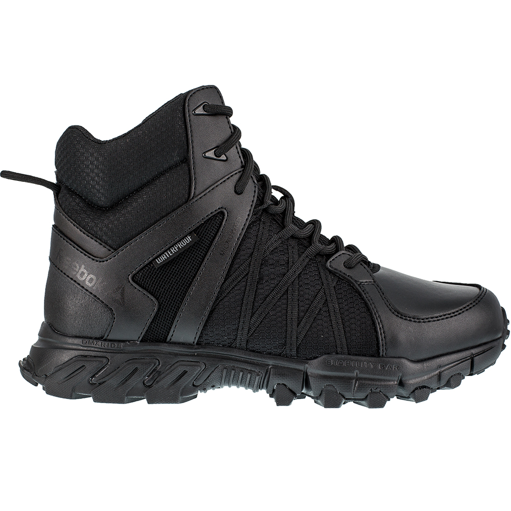 breken Geit schedel Shop Black Mens Reebok Work Trailgrip Tactical 6 inch Electrical Work Boots