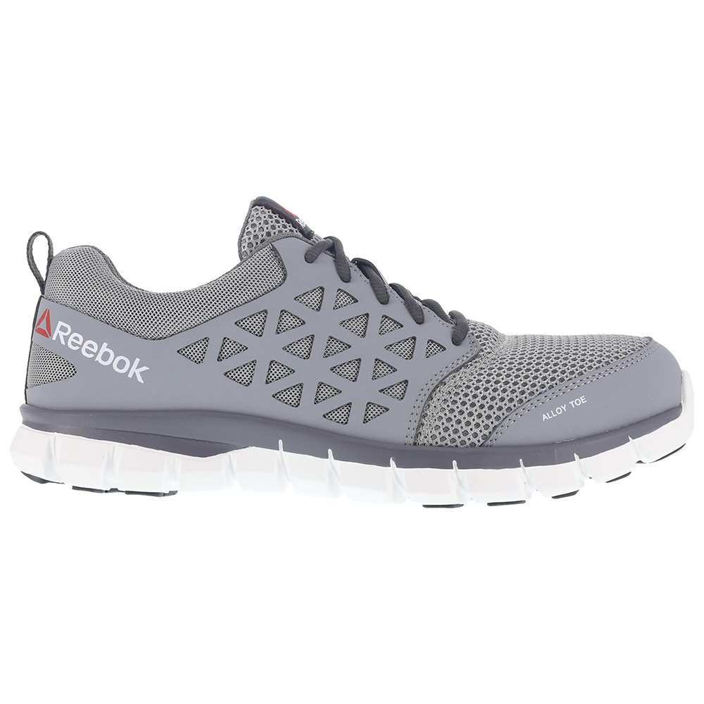 Reebok Work Sublite Cushion Work Alloy Toe EH Shoes Work Shoes Grey- Mens- Size  9.5 D from Reebok Work | AccuWeather Shop