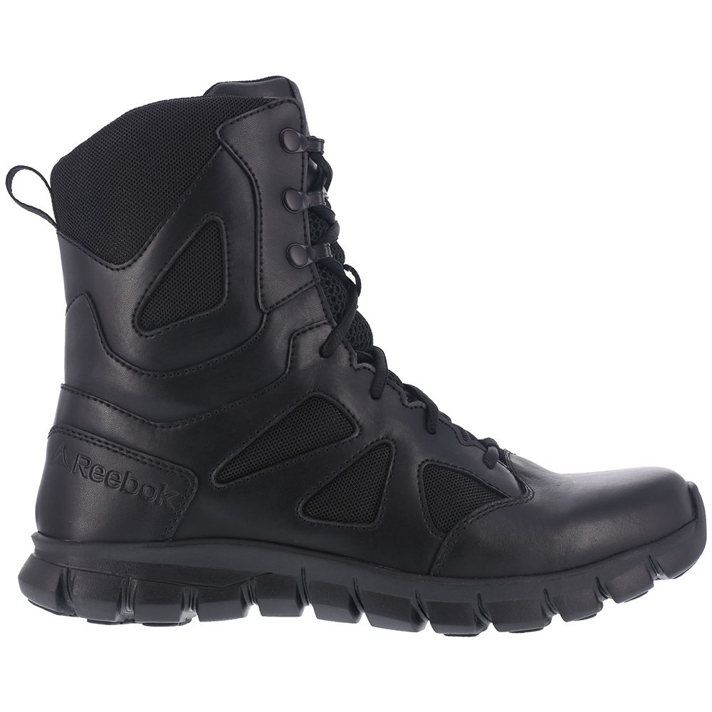 Reebok Work Sublite Cushion Tactical 8 inch Waterproof Side Zipper EH Boots