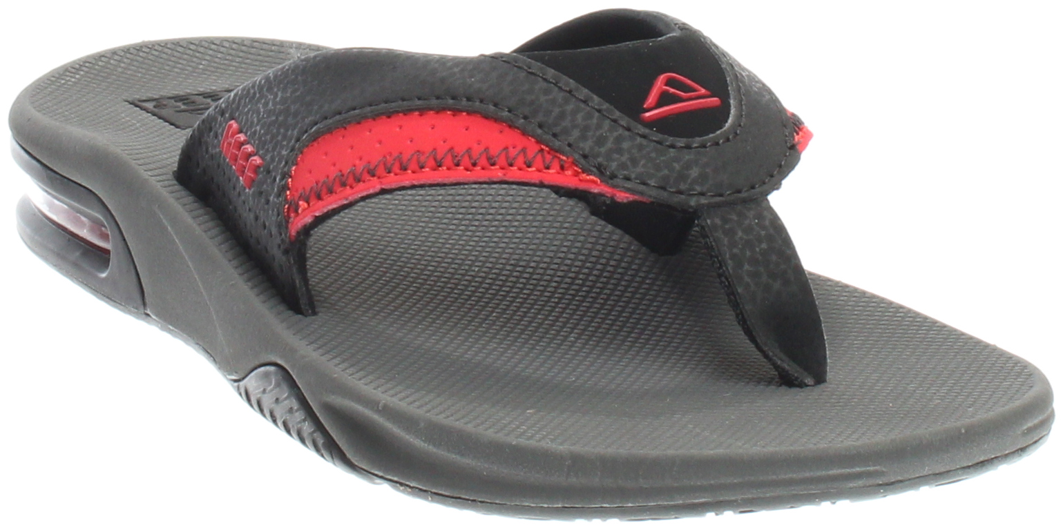 mens black reef flip flops