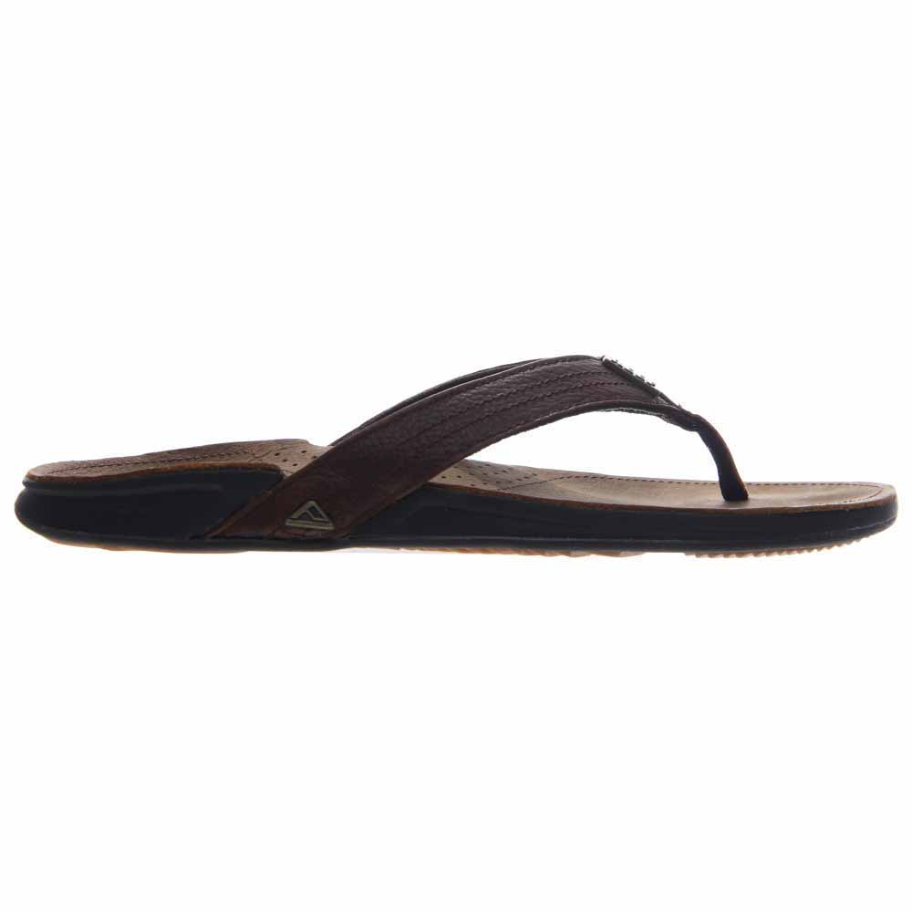 Reef J-Bay 3 male leather slippers camel