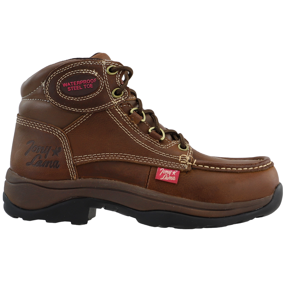 tony lama lace up work boots