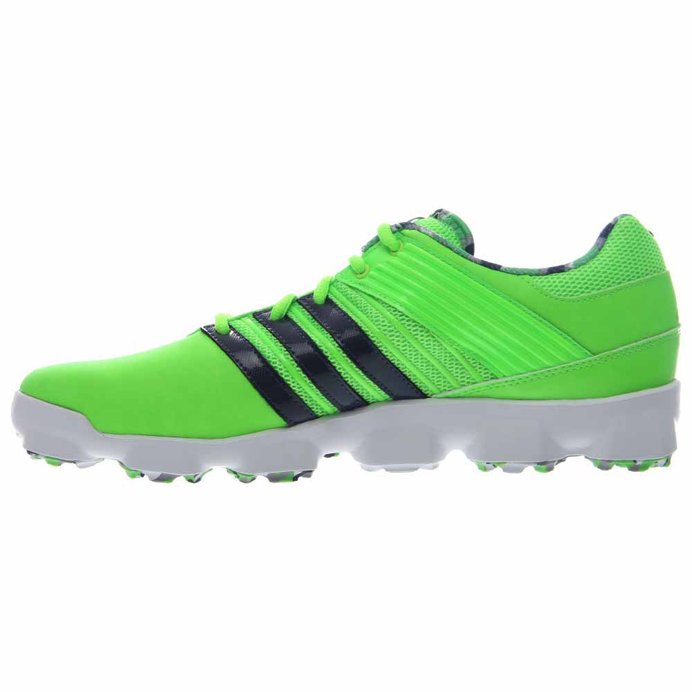 adidas Hockey Flex Lacrosse Shoes Green Mens Lace Up Athletic