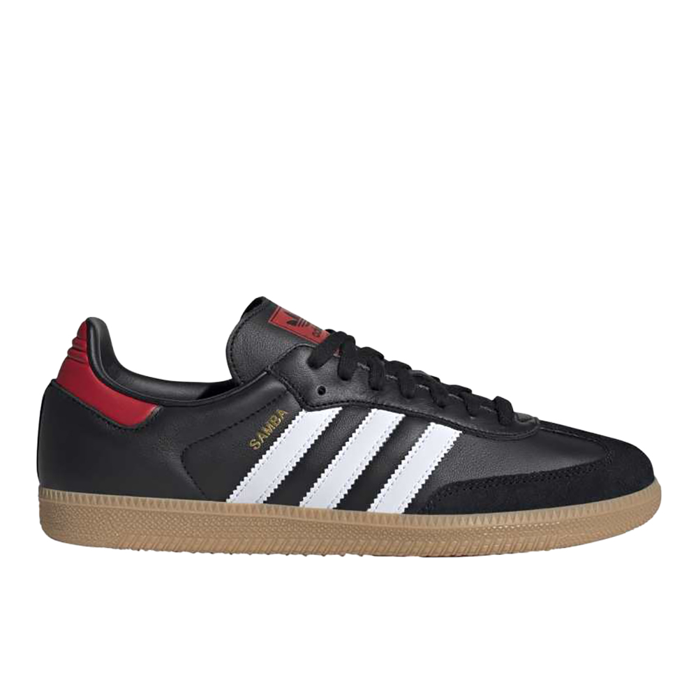 adidas Samba OG Shoes, Men's, M4/W5, CoreBlack/FtwrWhite/Gum