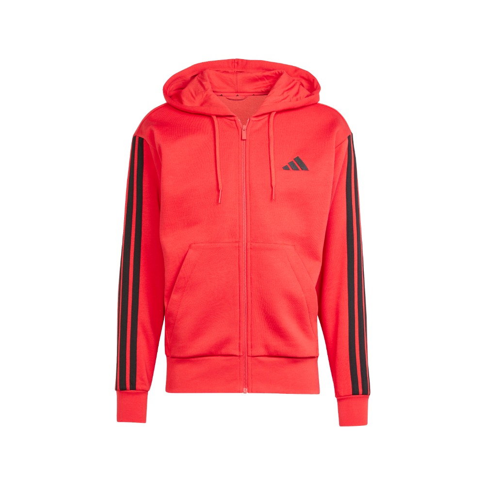 adidas Essentials 3-Stripes Fleece Hoodie