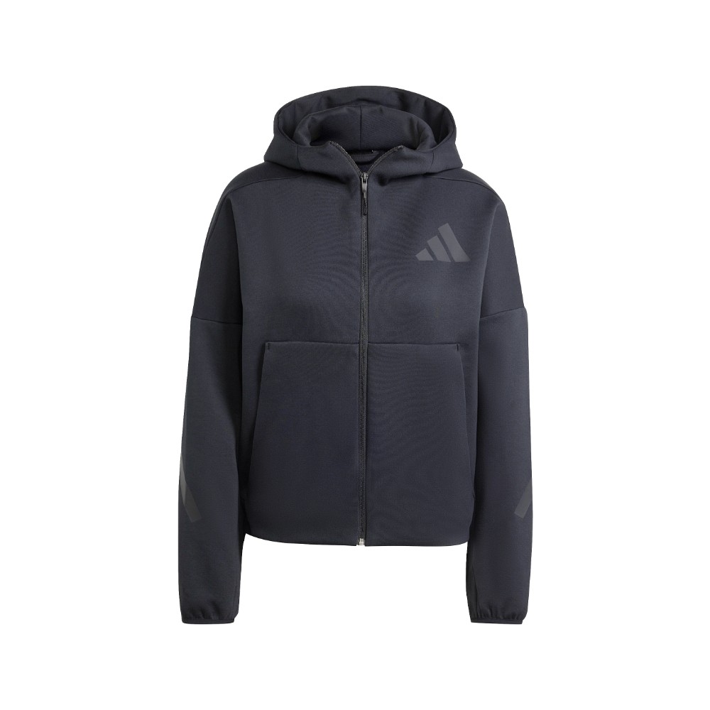 adidas Z.N.E. Full-Zip Hoodie Black S - Womens Originals Hoodies & Sweatshirts