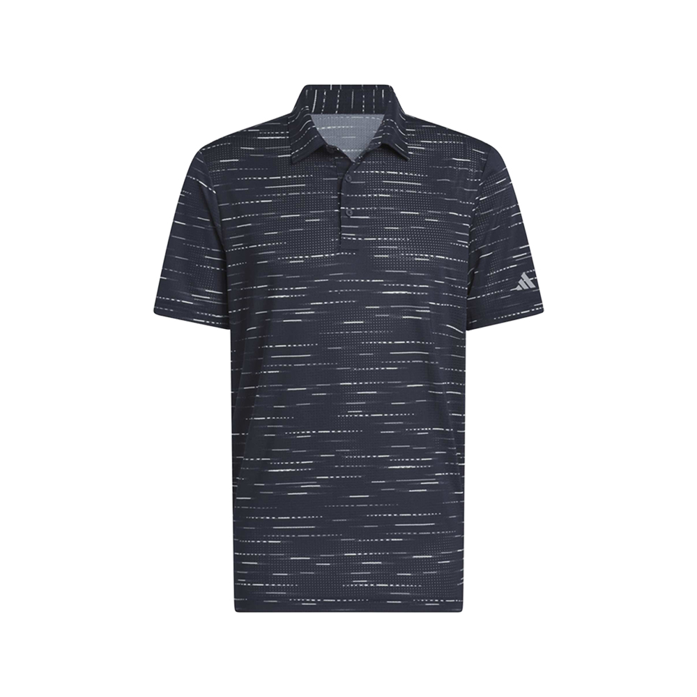 adidas Ultimate365 Mesh Glimmer Print Polo Shirt