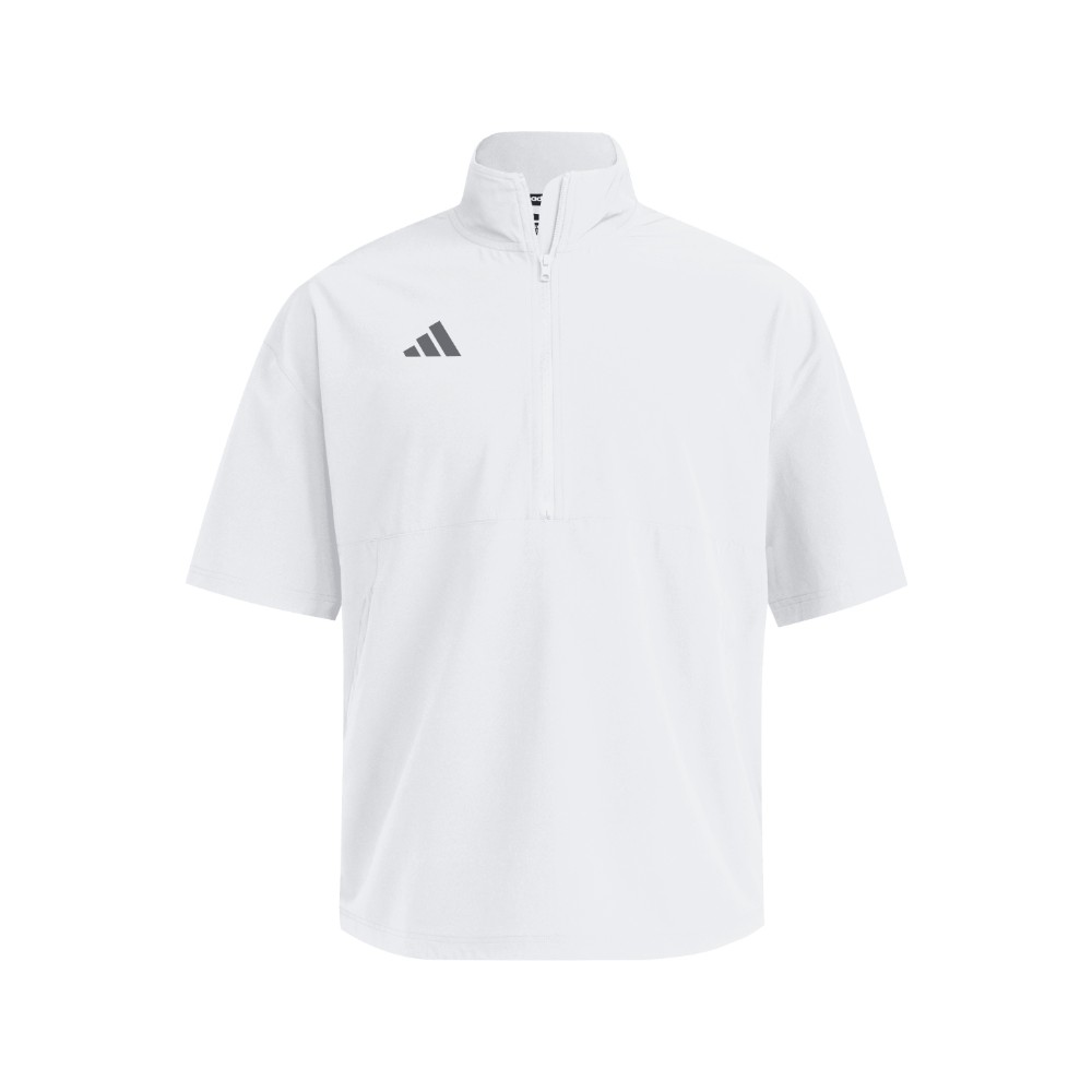 adidas Short Sleeve Quarter Zip Woven Jacket