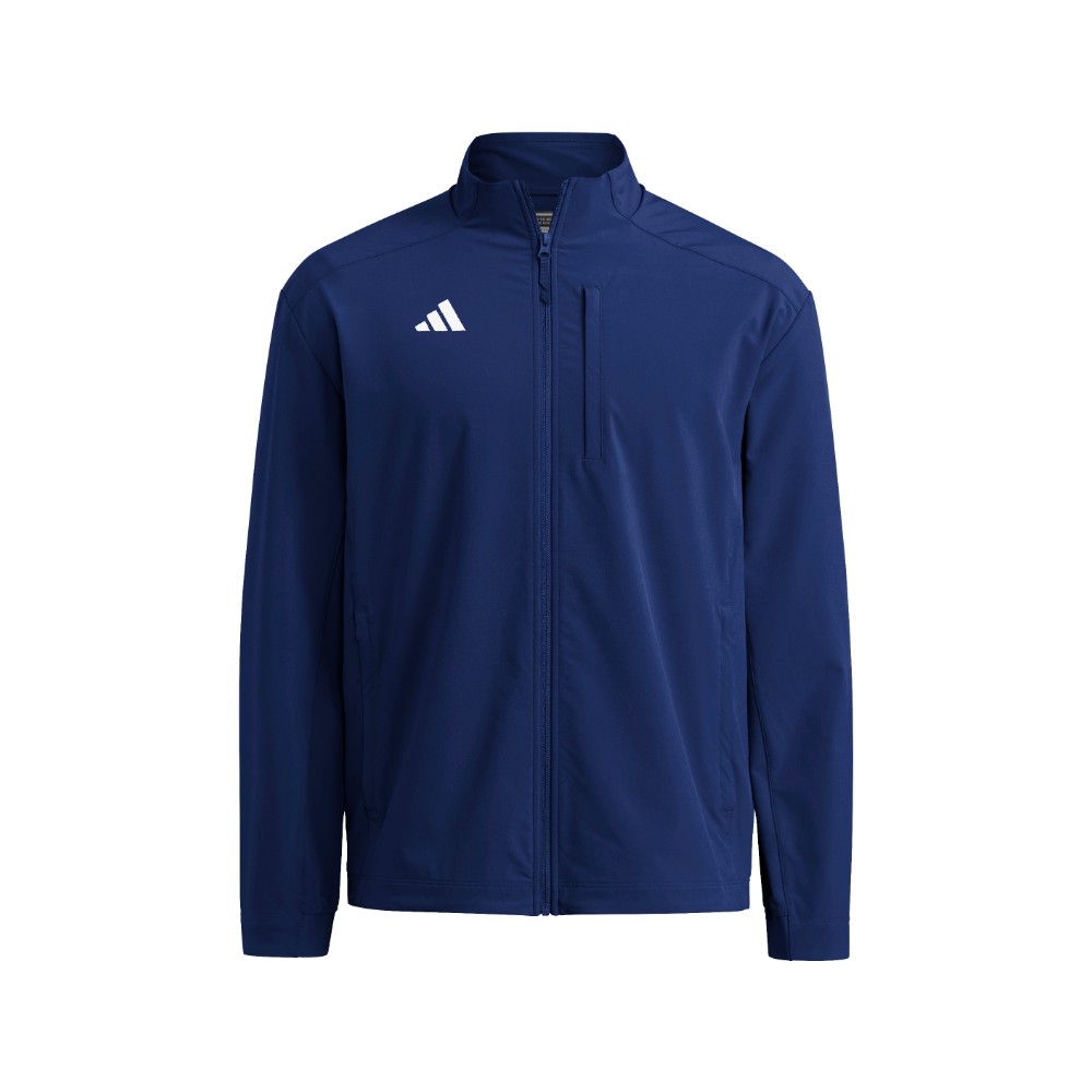 adidas Men's Full Zip Woven Travel Jacket