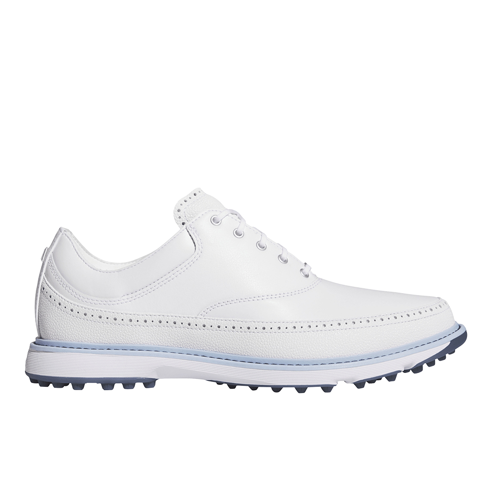 adidas MC80 Spikeless Golf Shoes, Men's, M7/W8, White/Sky/Navy