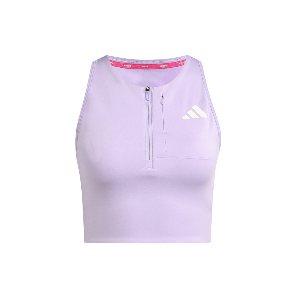 adidas Adizero Running Gel Pocket Crop Long-Sleeve Top