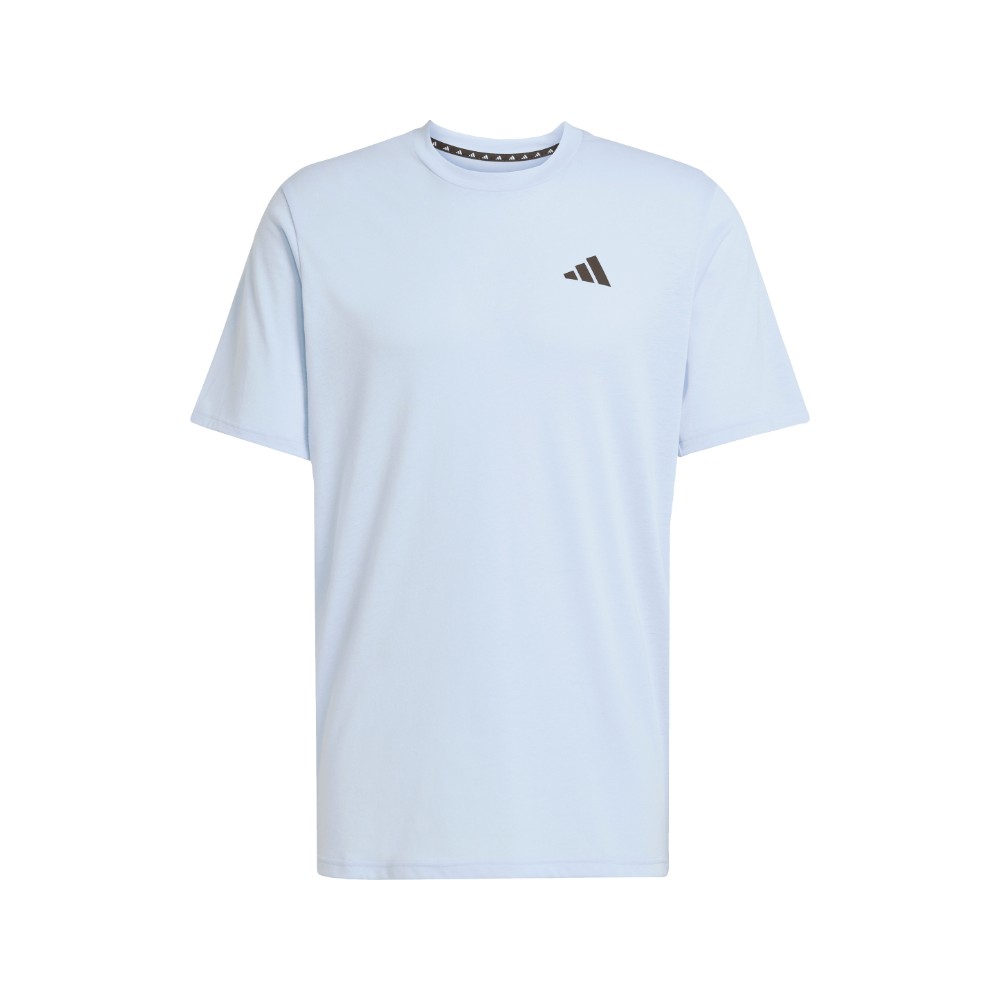 adidas Men's Essentials Feel Ready Logo Training T-Shirt - Glow Blue