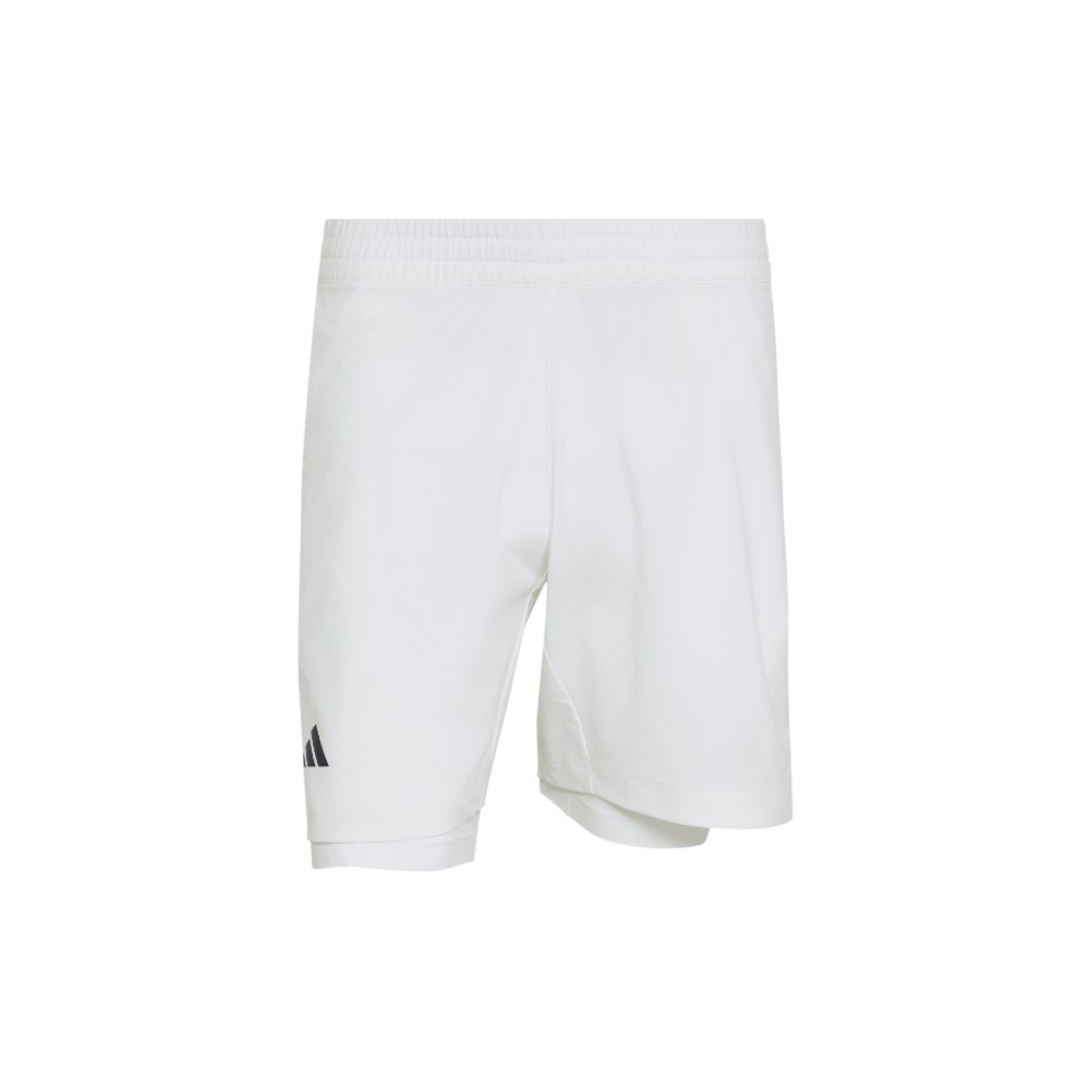 adidas Men's Climacool Tennis Shorts Set, Medium, White