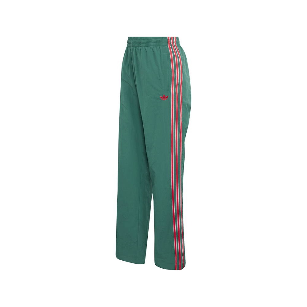 Adidas Women's Green SST Baggy Track Pants - Size Medium