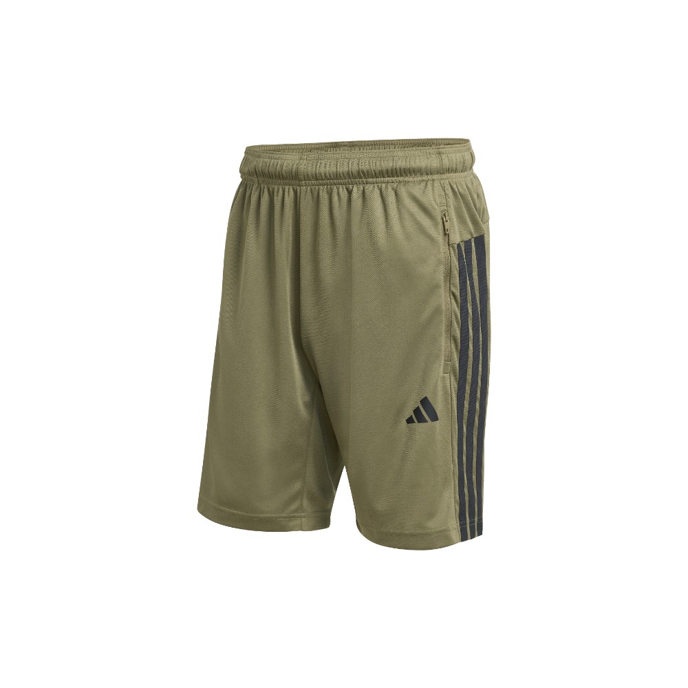 adidas Workout Essentials Base 3-Stripes Pique Short 9-Inch