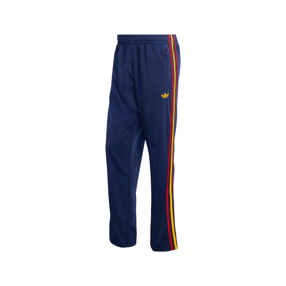 adidas Originals Men's Firebird WC Track Pants, Large, Dark Blue/Crew Yellow/Power Red