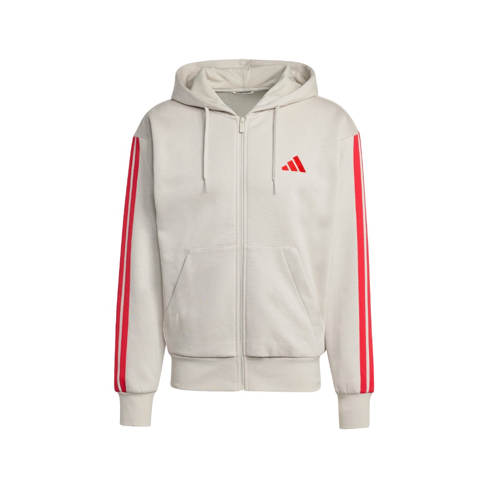 adidas Essentials 3-Stripes Fleece Hoodie