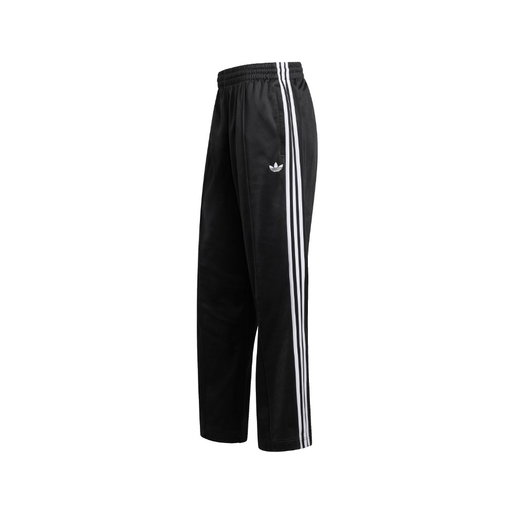 Adidas Men's Black Baggy Three Stripe Track Pants - Size Small