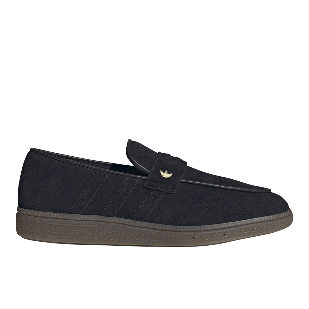 adidas Handball Spezial Loafer Shoes, Men's, M14/W15, Black/Black
