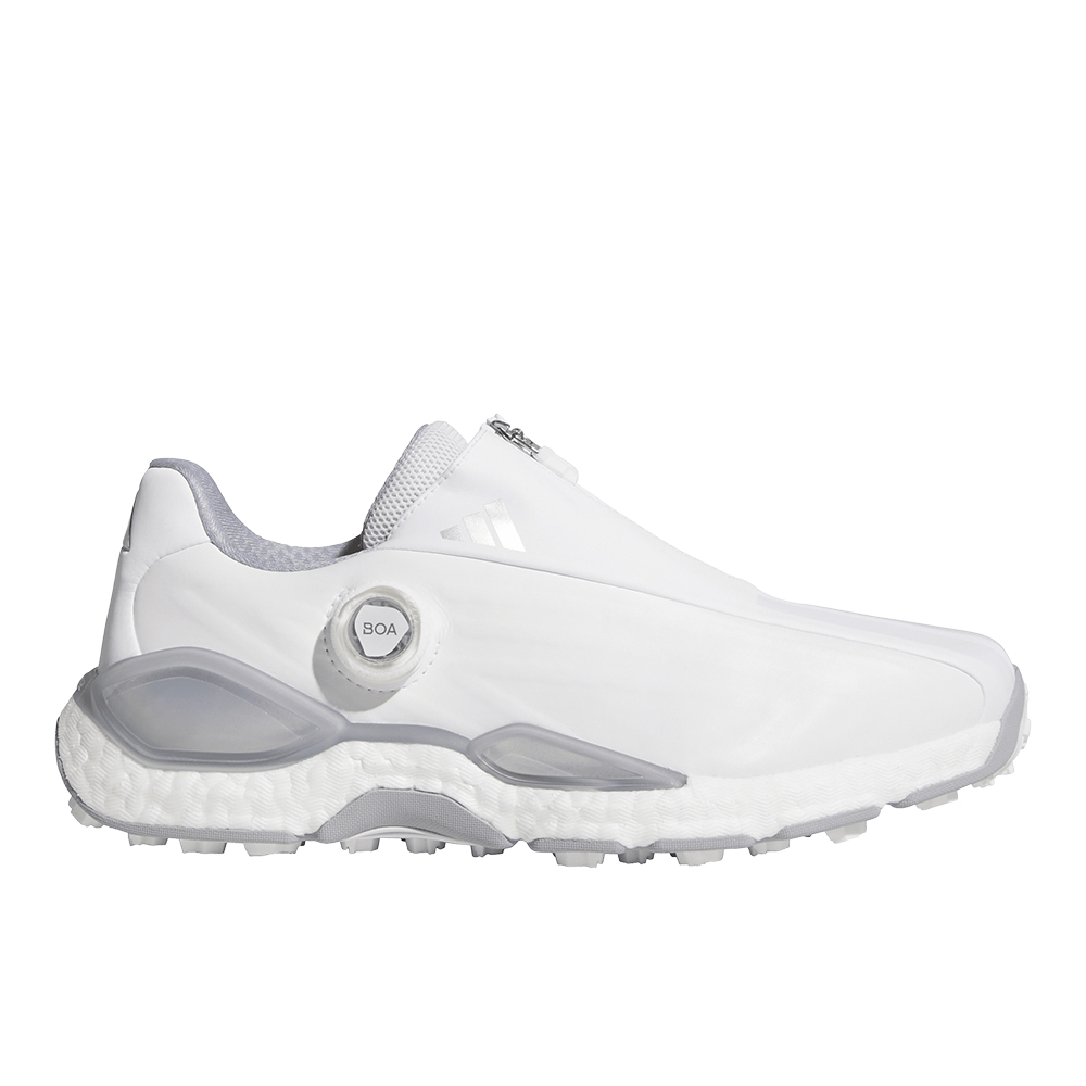 adidas Men's CODECHAOS 27 Spikeless Golf Shoes, Size 8.5, White/Silver