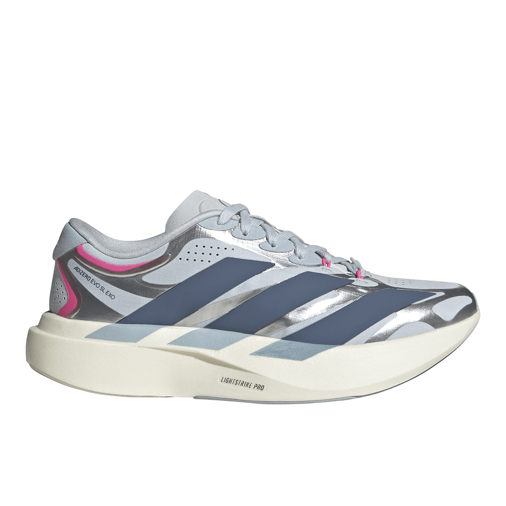 adidas Adizero EVO SL EXO Shoes Halo Blue 8 - Womens Running Shoes