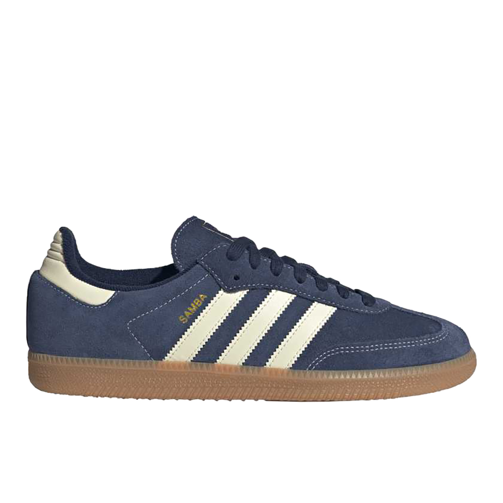 Adidas Navy Samba OG Shoes - Size 7