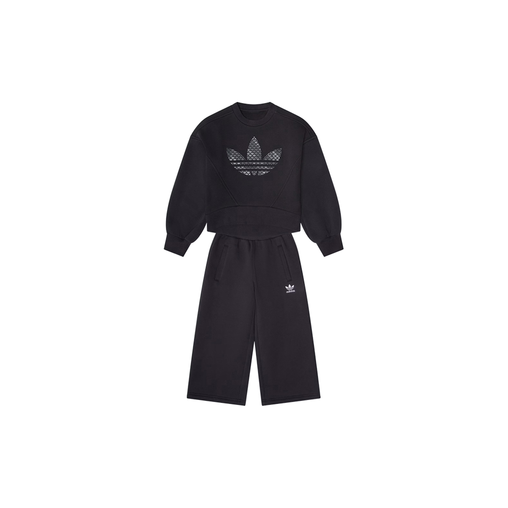 adidas Originals Trefoil Fleece Crew and Pant Set (Youth)