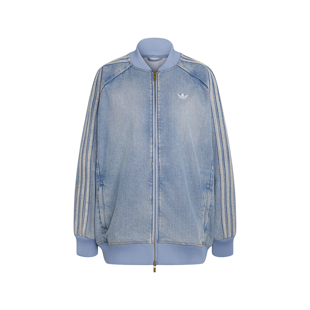 adidas Originals Oversized Denim Track Top