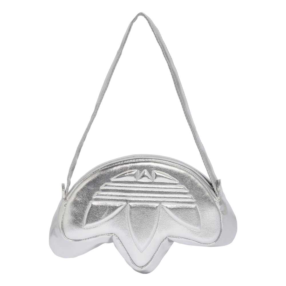 adidas TREFOIL BAG METALLIC PU Silver - Originals Bags