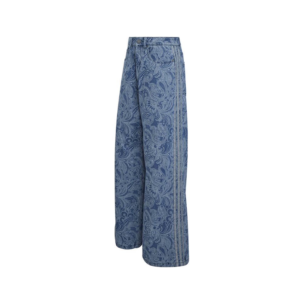 adidas adidas x Liberty London Firebird Mid Rise Straight Denim Pant