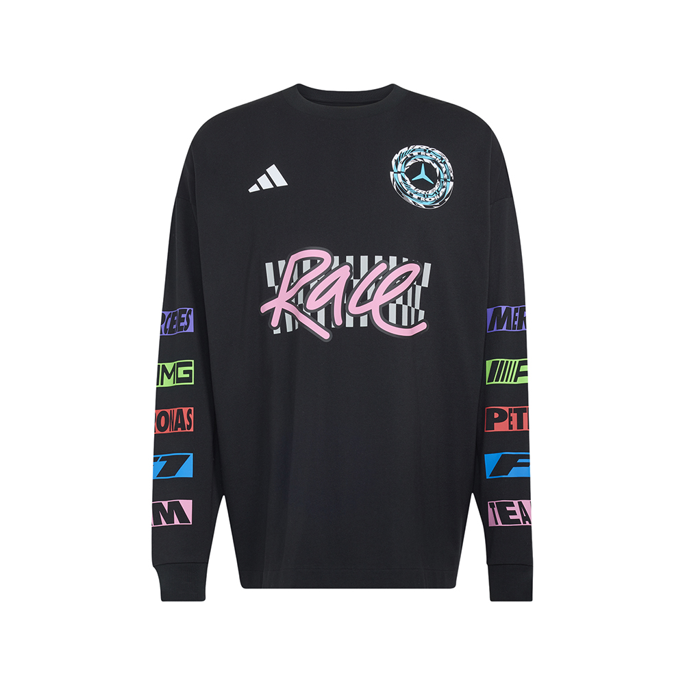 adidas Mercedes-AMG Petronas F1 Team Lights On Longsleeve Tee