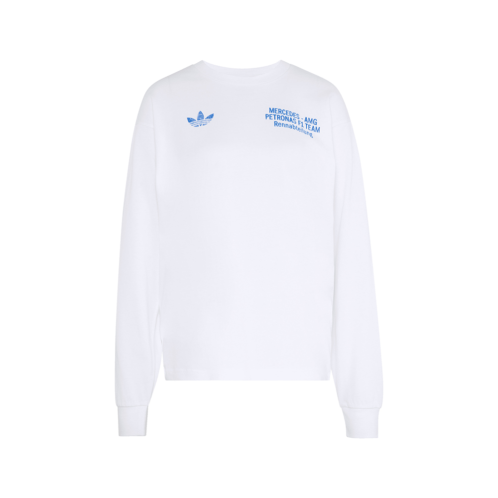 adidas Mercedes-AMG Petronas F1 Team Blue Wonder Long Sleeve Tee