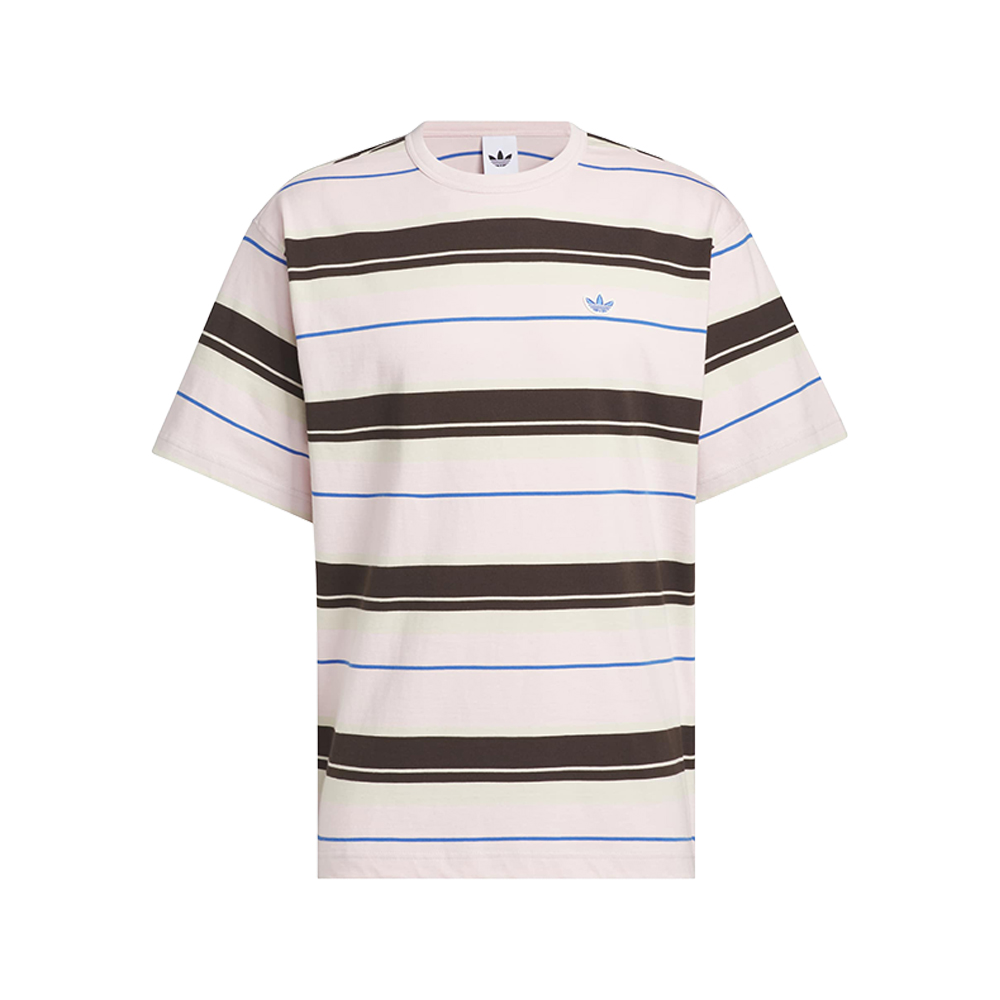 adidas Striped Crew Neck Tee