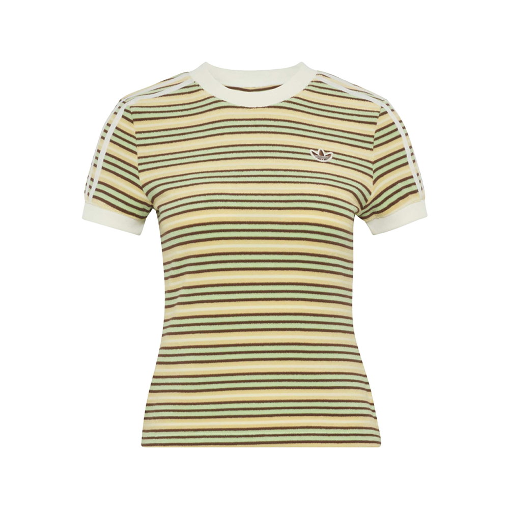 adidas Originals Summer Glow Slim Striped Tee
