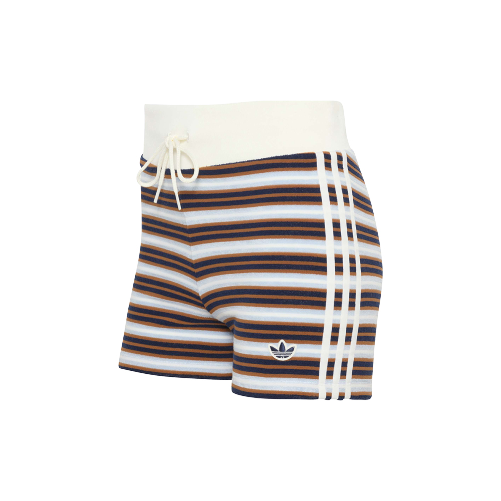 adidas Originals Summer Glow Striped Booty Shorts