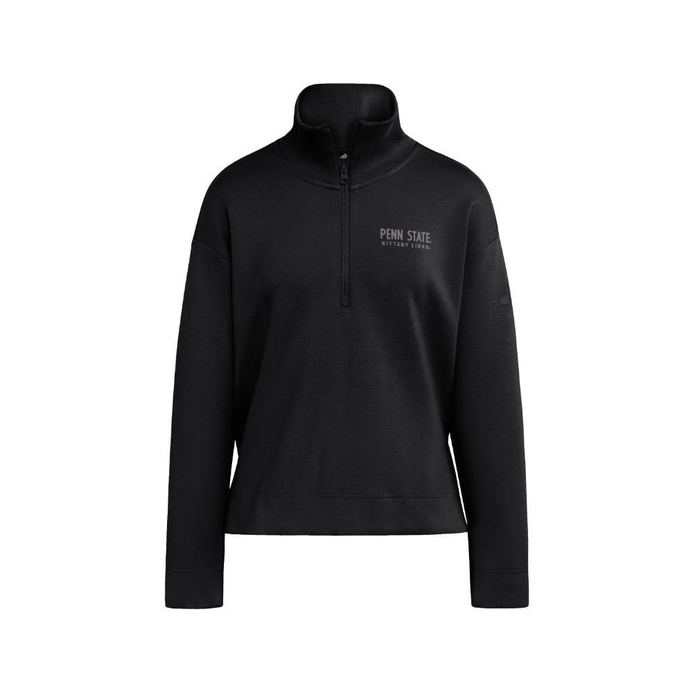adidas Penn State Nittany Lions Soft Lux Quarter Zip Sweatshirt