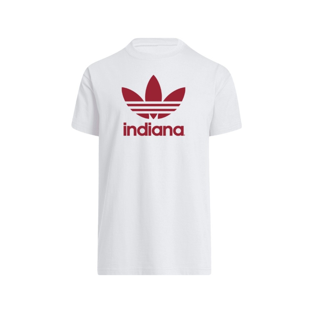 adidas Men's Indiana Hoosiers OG T-Shirt, Large, White