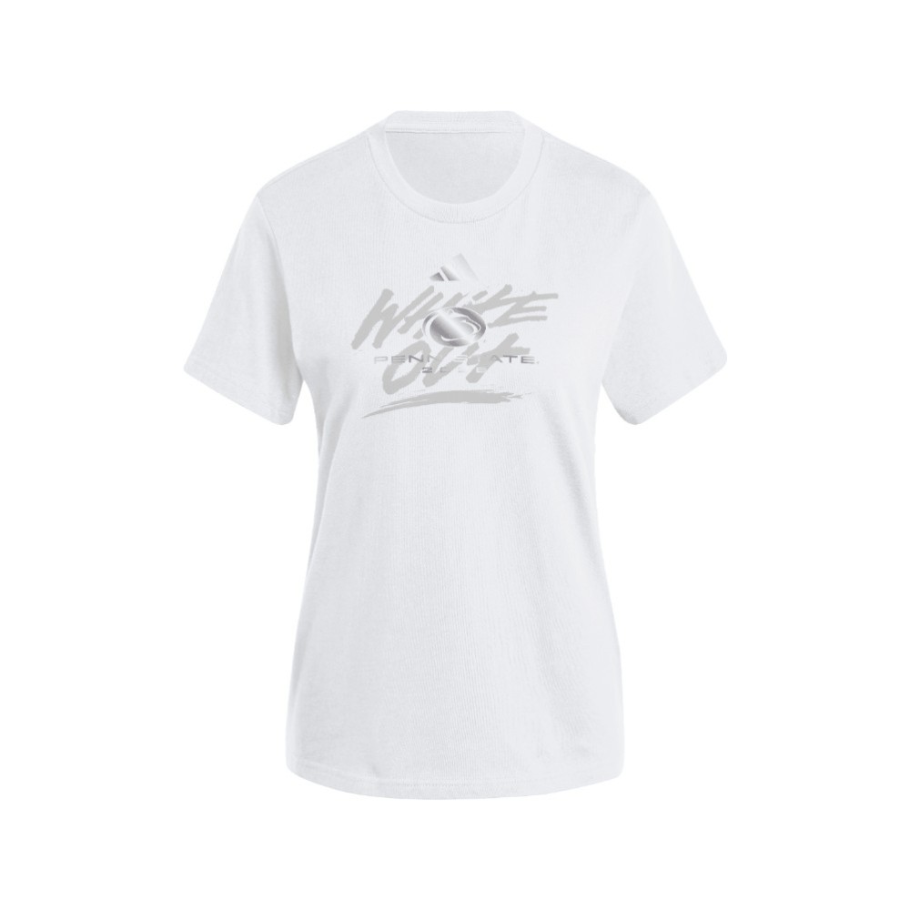 adidas Penn State Nittany Lions 2026 White Out T-Shirt