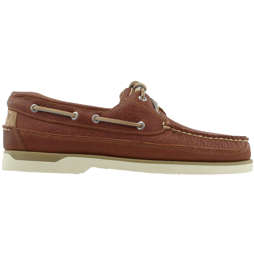 timberland 2 eye boat shoe tan