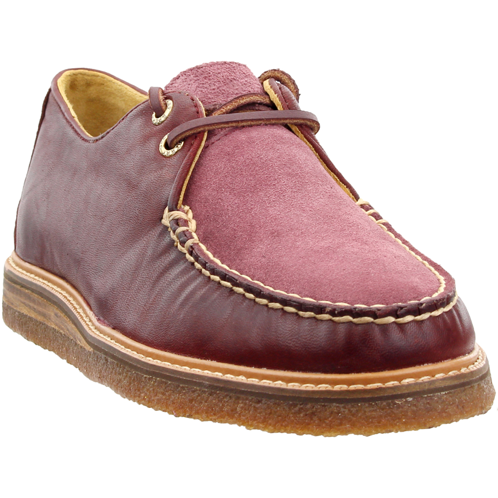 Sperry Gold Captain's Ox Crepe Mens Burgundy Casual Shoes STS18351 eBay