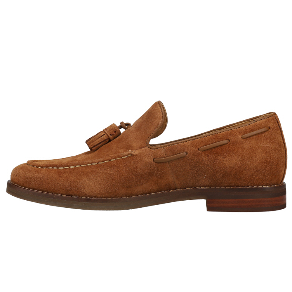 Details about   Sperry Top-Sider Gold Exeter Tassel Loafer in Brown Full Grain Leather Men’s 