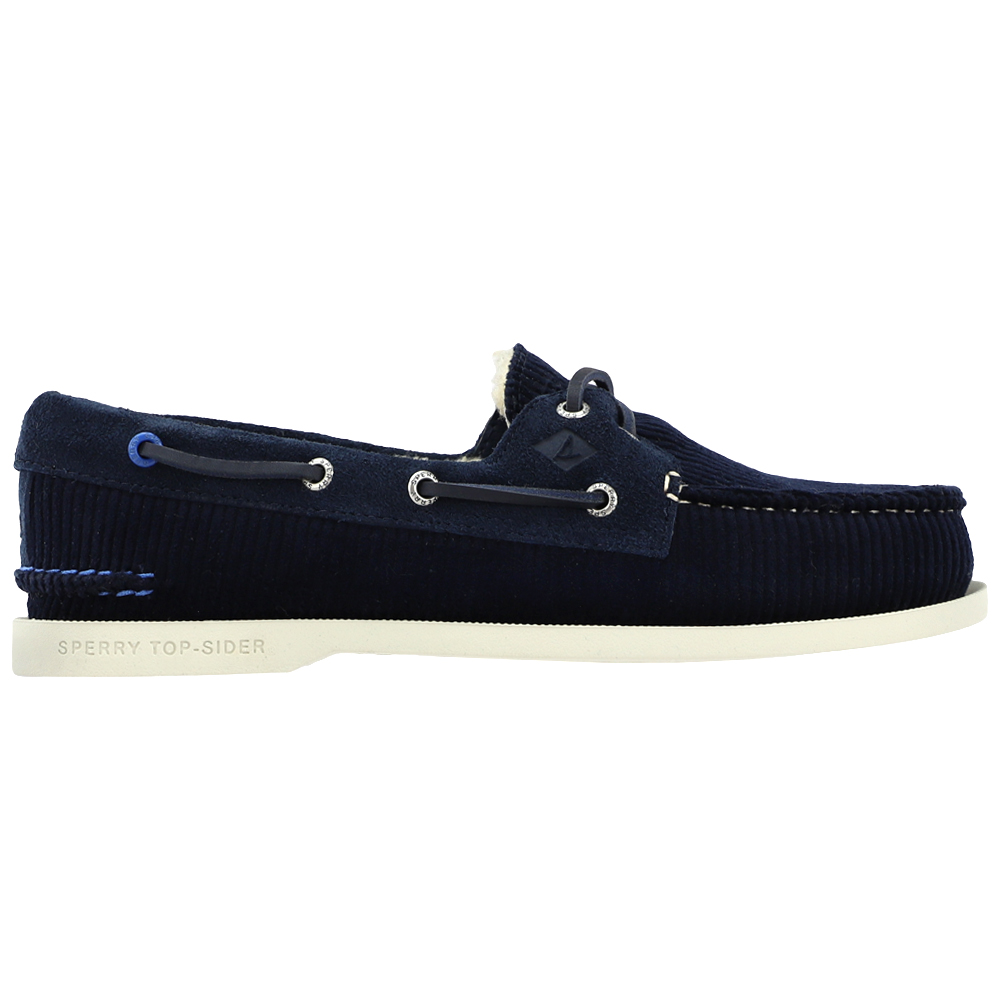 Sperry Authentic Original 2Eye Plush Boat  Mens Blue Casual Shoes STS20772