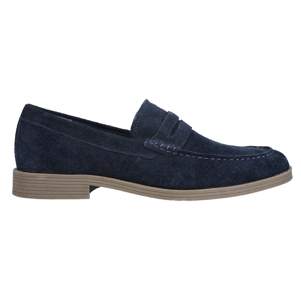 sperry suede penny loafers