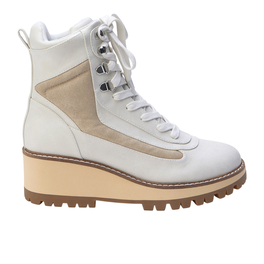 COCONUTS by Matisse Summit Wedge Lace Up Hiking Boots